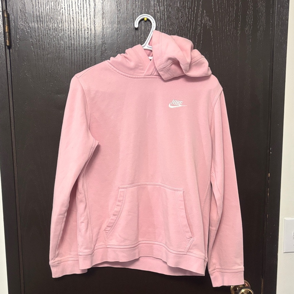 Nike Light Pink Pullover Hoodie and jogging pants. Pullover XL pants SP
